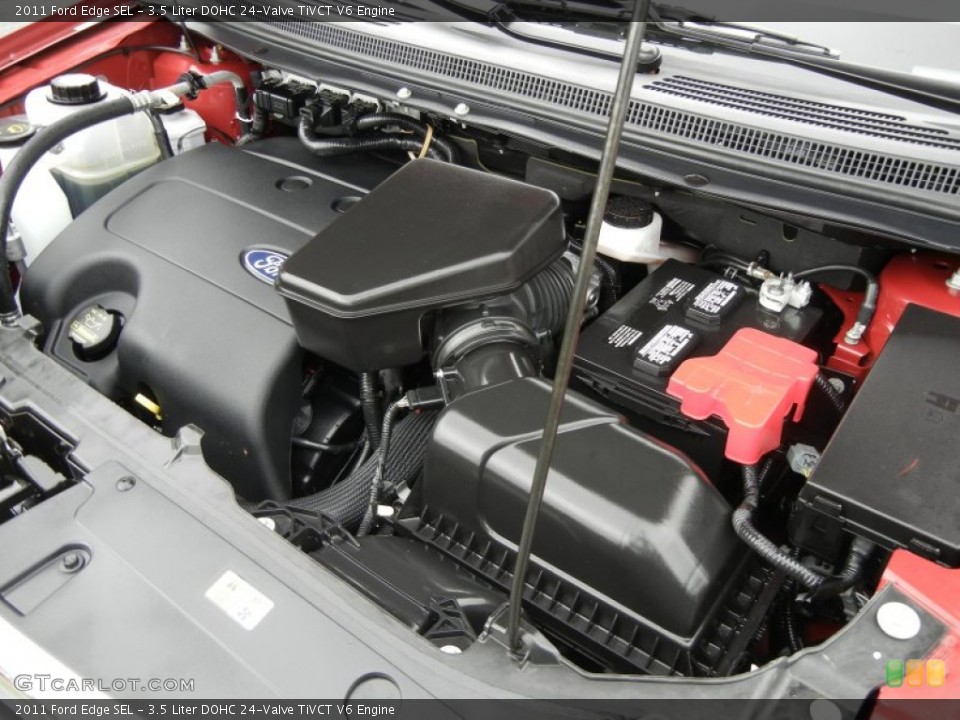 3.5 Liter DOHC 24-Valve TiVCT V6 Engine for the 2011 Ford Edge #56577000
