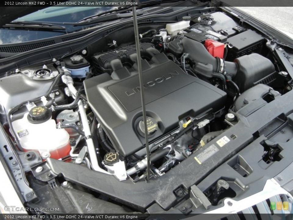 3.5 Liter DOHC 24-Valve iVCT Duratec V6 Engine for the 2012 Lincoln MKZ #56578647