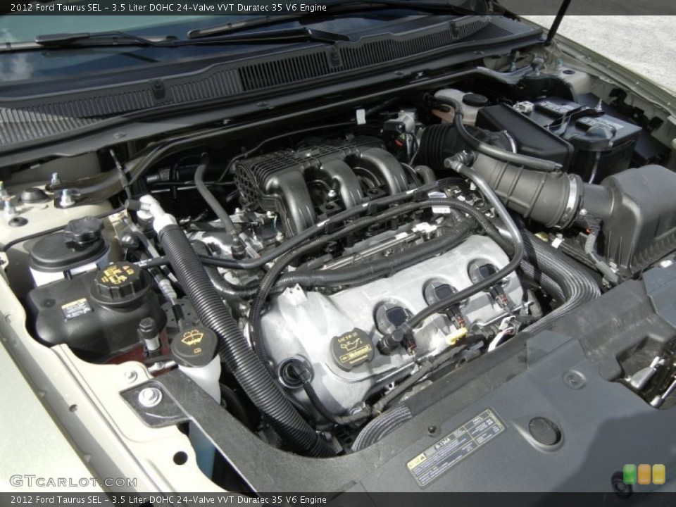 3.5 Liter DOHC 24-Valve VVT Duratec 35 V6 Engine for the 2012 Ford Taurus #56579091