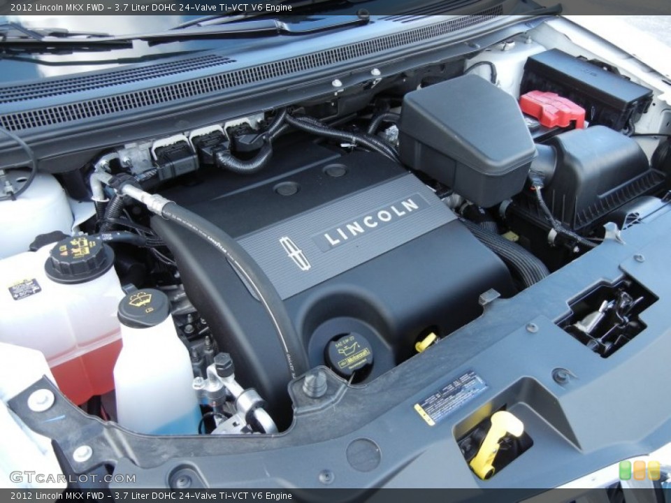 3.7 Liter DOHC 24-Valve Ti-VCT V6 Engine for the 2012 Lincoln MKX #56579880