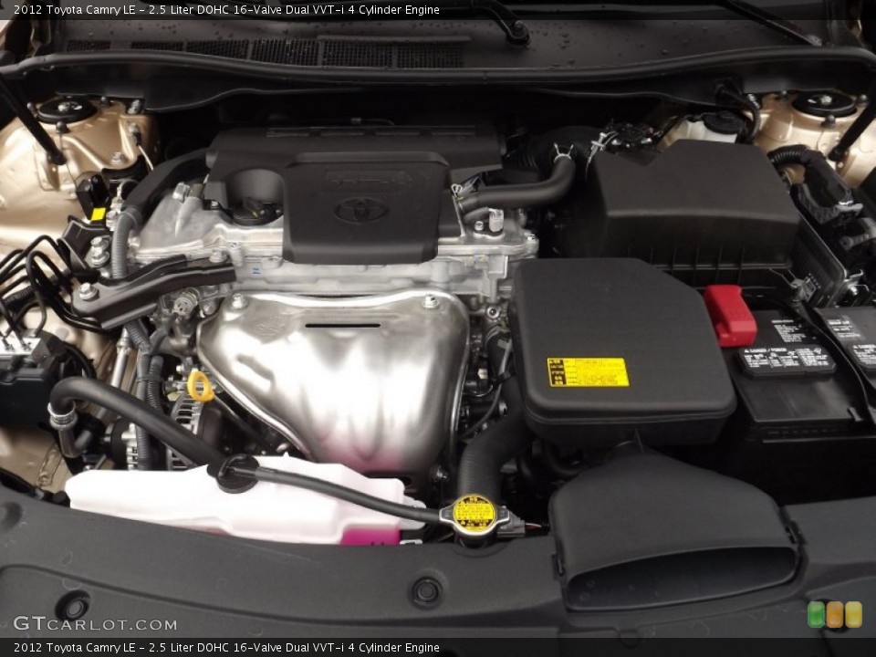 2.5 Liter DOHC 16-Valve Dual VVT-i 4 Cylinder Engine for the 2012 Toyota Camry #56580990