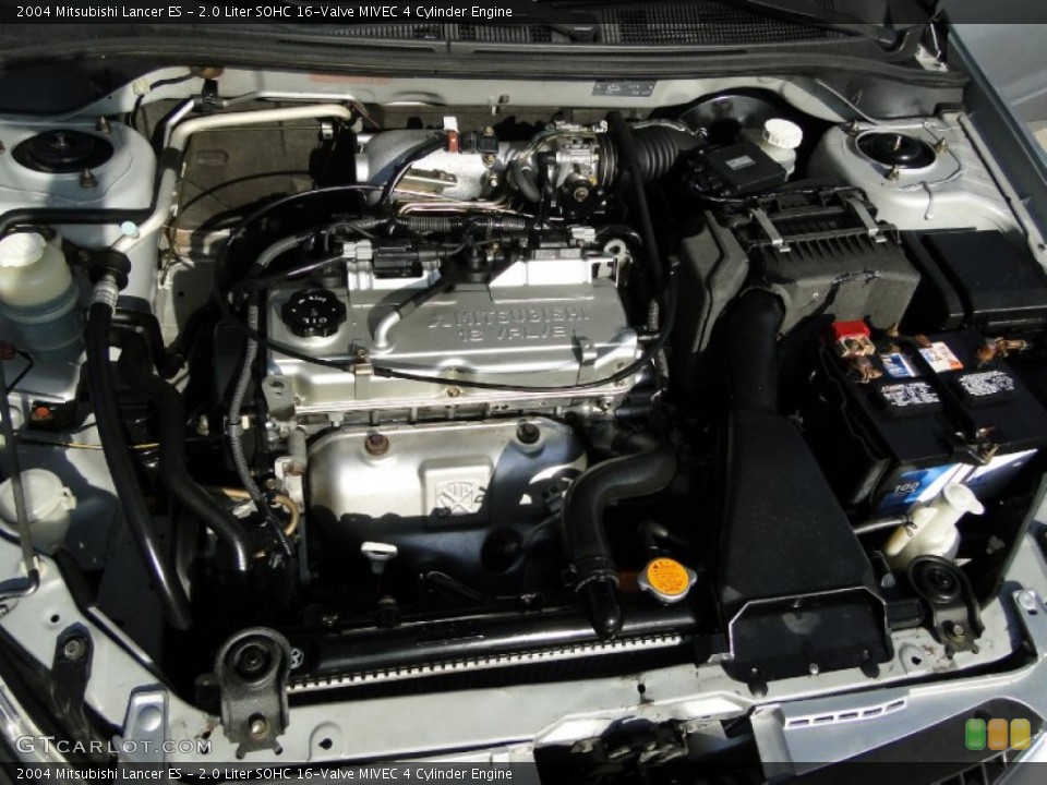 2.0 Liter SOHC 16-Valve MIVEC 4 Cylinder Engine for the 2004 Mitsubishi Lancer #56590290