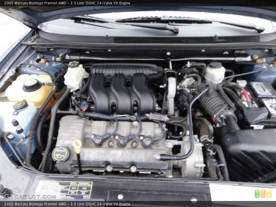 3.0 Liter DOHC 24-Valve V6 Engine for the 2005 Mercury Montego #56591745