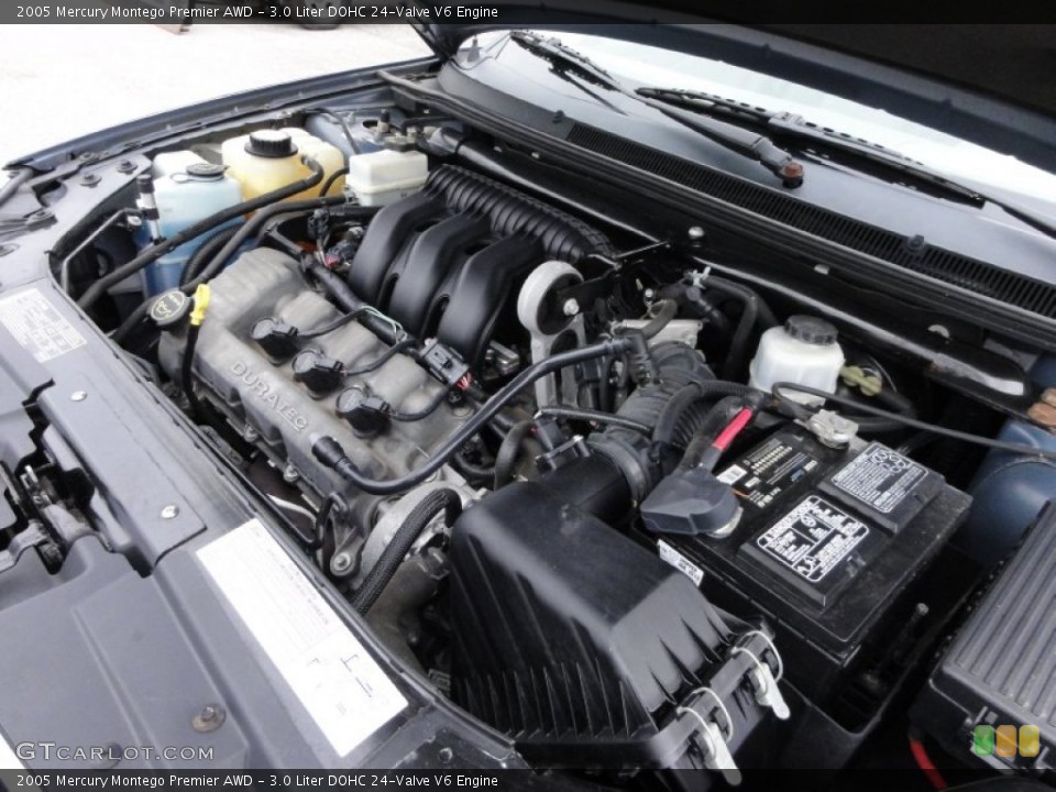 3.0 Liter DOHC 24-Valve V6 Engine for the 2005 Mercury Montego #56591754
