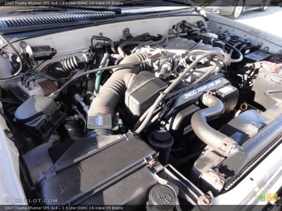 3.4 Liter DOHC 24-Valve V6 Engine for the 1997 Toyota 4Runner #56593137
