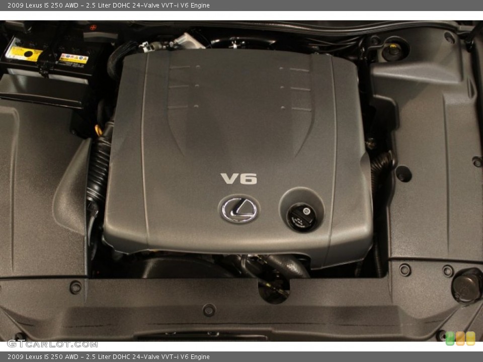 2.5 Liter DOHC 24-Valve VVT-i V6 Engine for the 2009 Lexus IS #56602005