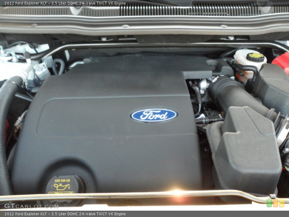 3.5 Liter DOHC 24-Valve TiVCT V6 Engine for the 2012 Ford Explorer #56605110
