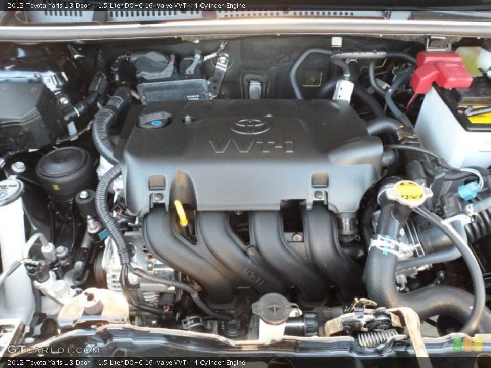 1.5 Liter DOHC 16-Valve VVT-i 4 Cylinder Engine for the 2012 Toyota Yaris #56605596