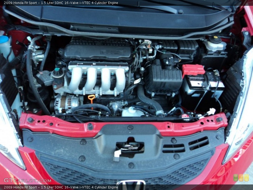 1.5 Liter SOHC 16-Valve i-VTEC 4 Cylinder Engine for the 2009 Honda Fit #56616083