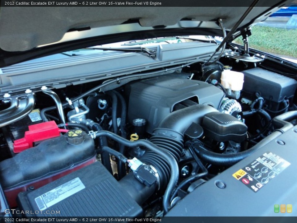 6.2 Liter OHV 16-Valve Flex-Fuel V8 Engine for the 2012 Cadillac Escalade #56616587