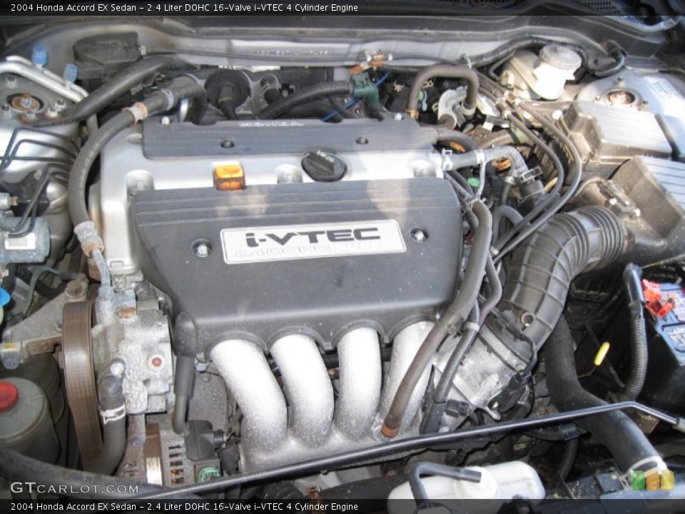 2.4 Liter DOHC 16-Valve i-VTEC 4 Cylinder Engine for the 2004 Honda Accord #56636058