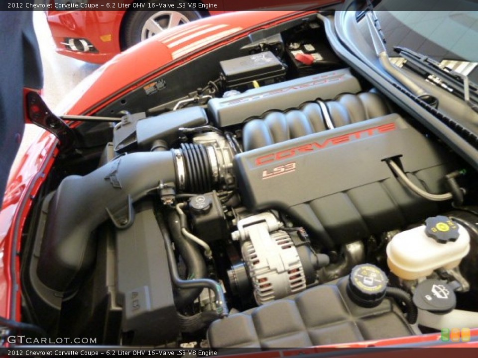 6.2 Liter OHV 16-Valve LS3 V8 Engine for the 2012 Chevrolet Corvette #56639946