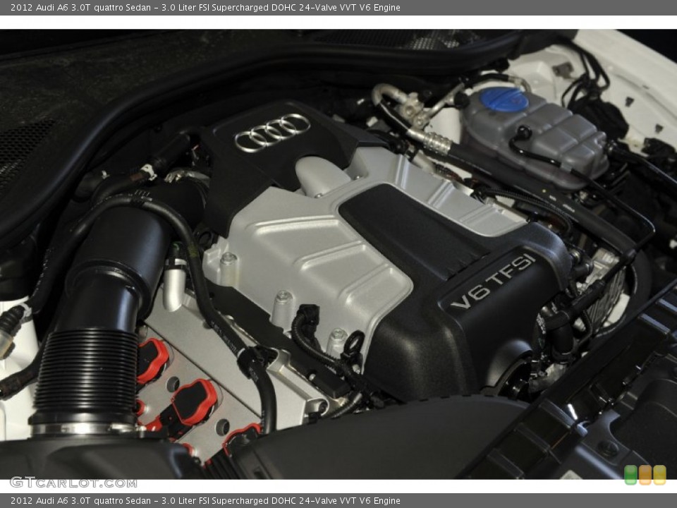 3.0 Liter FSI Supercharged DOHC 24-Valve VVT V6 Engine for the 2012 Audi A6 #56648739