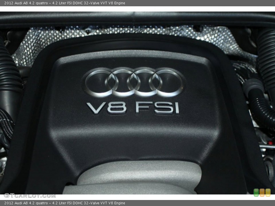 4.2 Liter FSI DOHC 32-Valve VVT V8 Engine for the 2012 Audi A8 #56649450