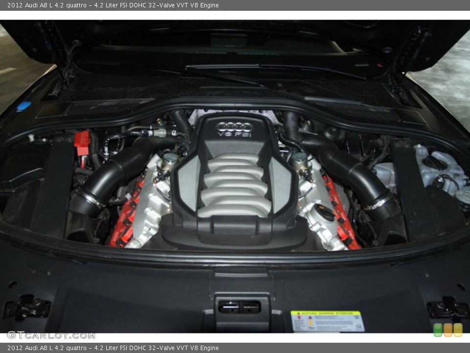 4.2 Liter FSI DOHC 32-Valve VVT V8 Engine for the 2012 Audi A8 #56649705