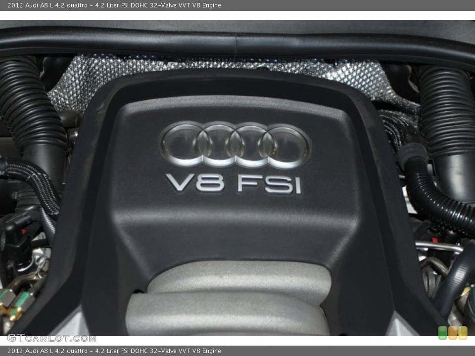 4.2 Liter FSI DOHC 32-Valve VVT V8 Engine for the 2012 Audi A8 #56649717