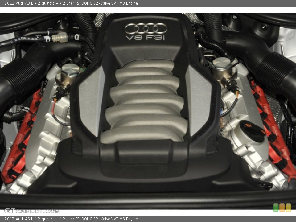 4.2 Liter FSI DOHC 32-Valve VVT V8 Engine for the 2012 Audi A8 #56651253