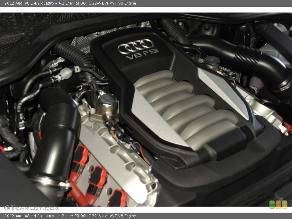 4.2 Liter FSI DOHC 32-Valve VVT V8 Engine for the 2012 Audi A8 #56652153