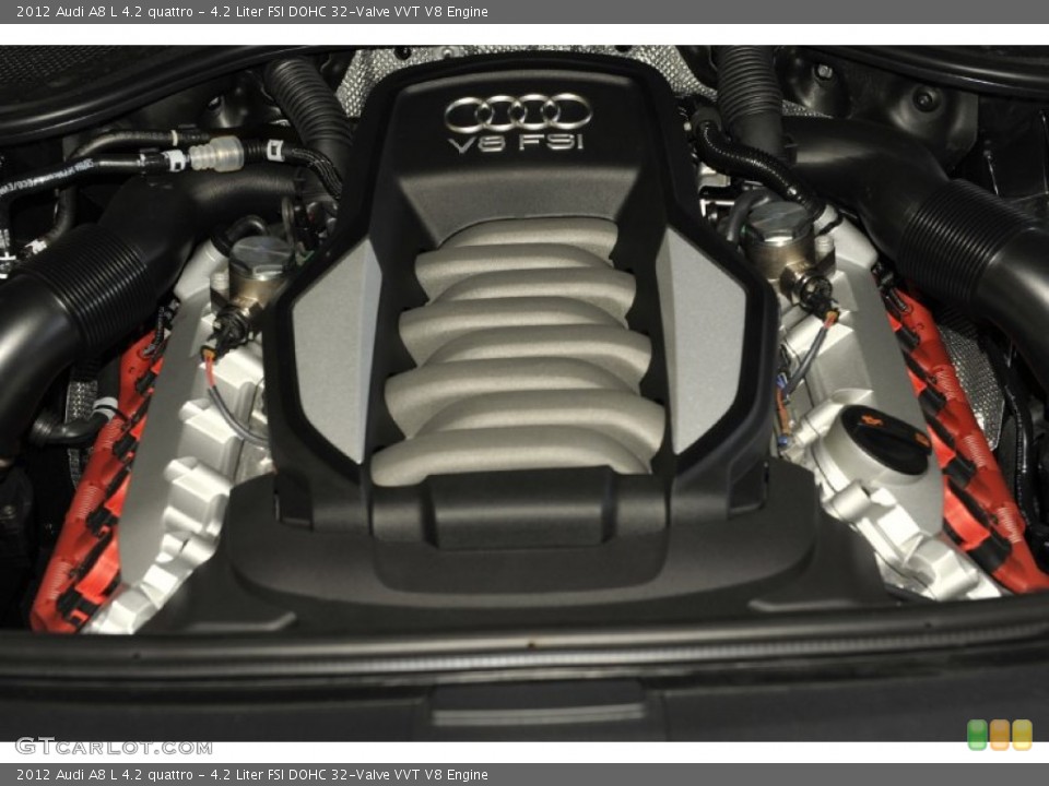 4.2 Liter FSI DOHC 32-Valve VVT V8 Engine for the 2012 Audi A8 #56652162