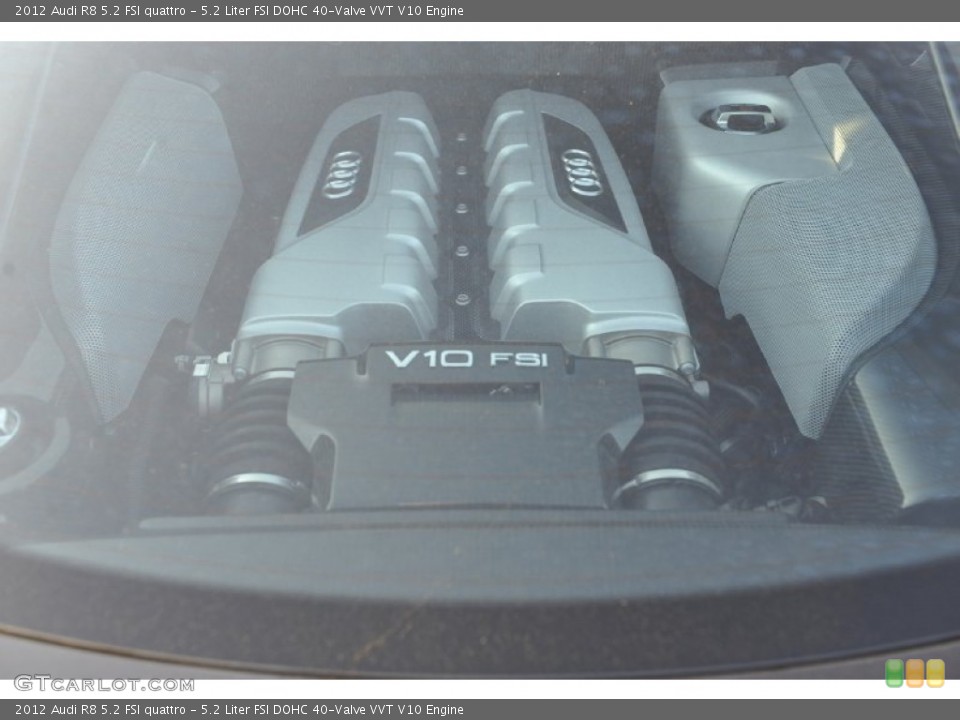 5.2 Liter FSI DOHC 40-Valve VVT V10 Engine for the 2012 Audi R8 #56652243