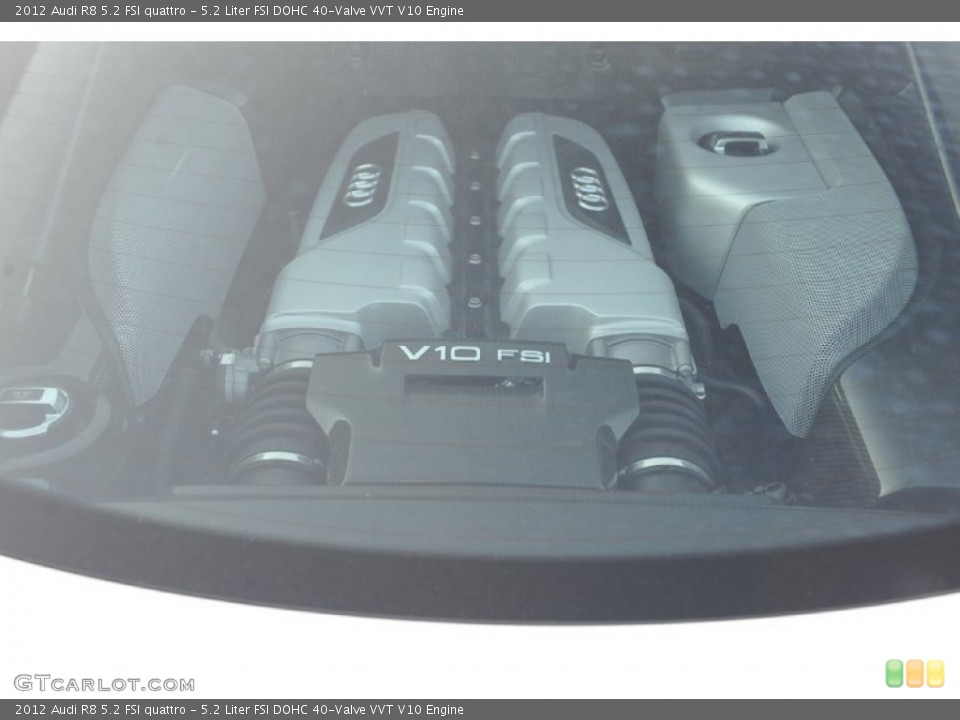 5.2 Liter FSI DOHC 40-Valve VVT V10 Engine for the 2012 Audi R8 #56652579