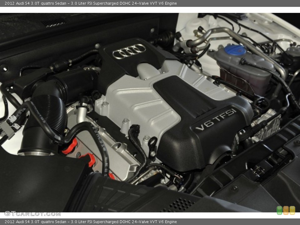 3.0 Liter FSI Supercharged DOHC 24-Valve VVT V6 Engine for the 2012 Audi S4 #56656395