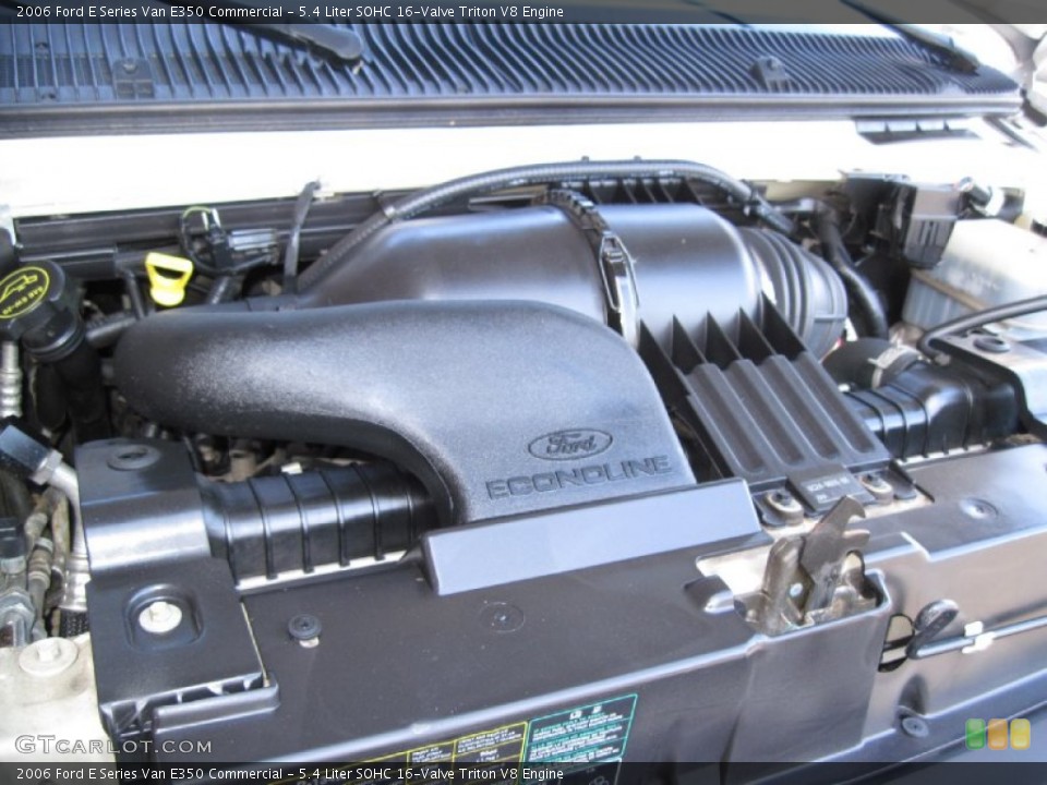 5.4 Liter SOHC 16-Valve Triton V8 Engine for the 2006 Ford E Series Van #56656704