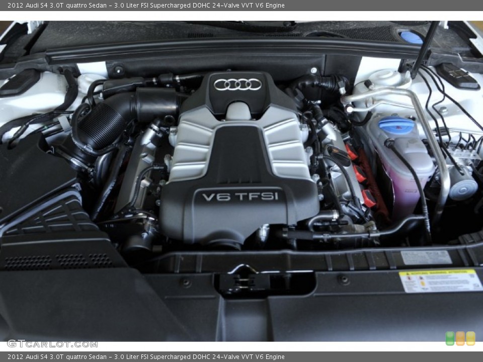 3.0 Liter FSI Supercharged DOHC 24-Valve VVT V6 Engine for the 2012 Audi S4 #56656719