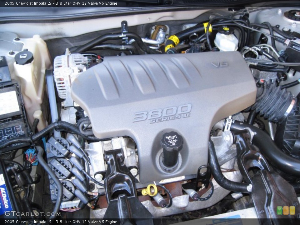 3.8 Liter OHV 12 Valve V6 Engine for the 2005 Chevrolet Impala #56656982