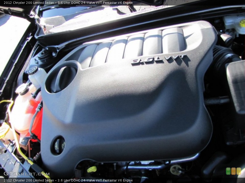 3.6 Liter DOHC 24-Valve VVT Pentastar V6 Engine for the 2012 Chrysler 200 #56657865
