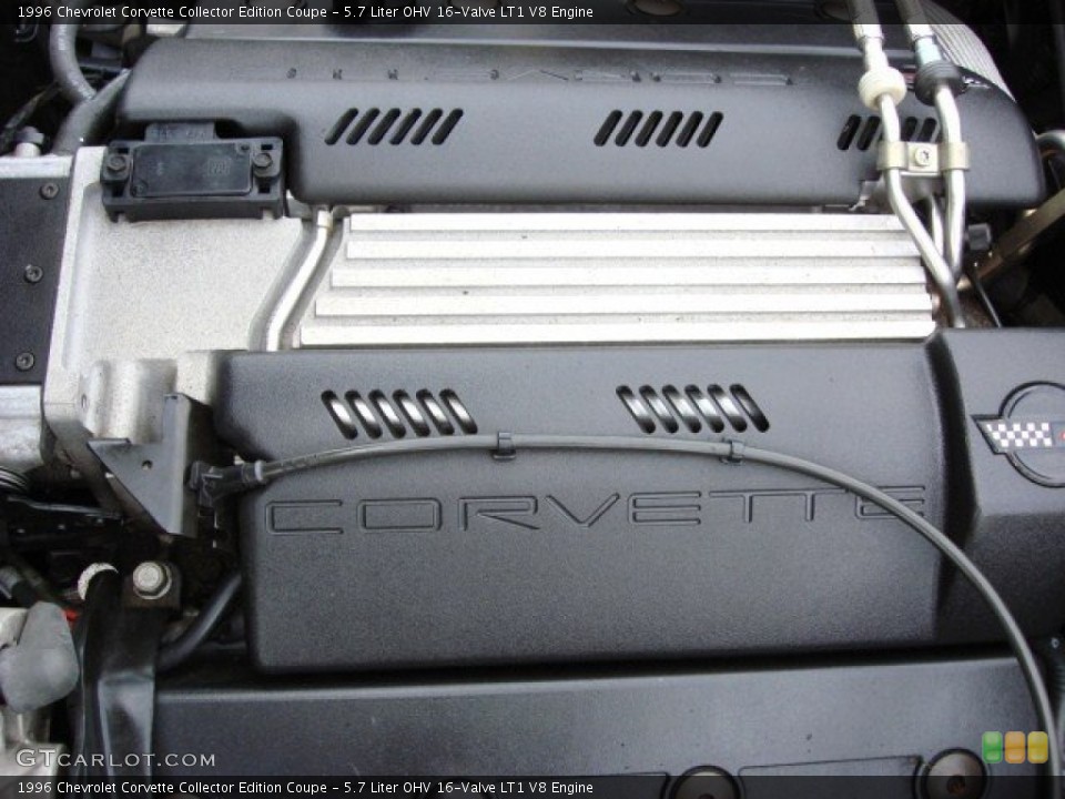 5.7 Liter OHV 16-Valve LT1 V8 Engine for the 1996 Chevrolet Corvette #56661048