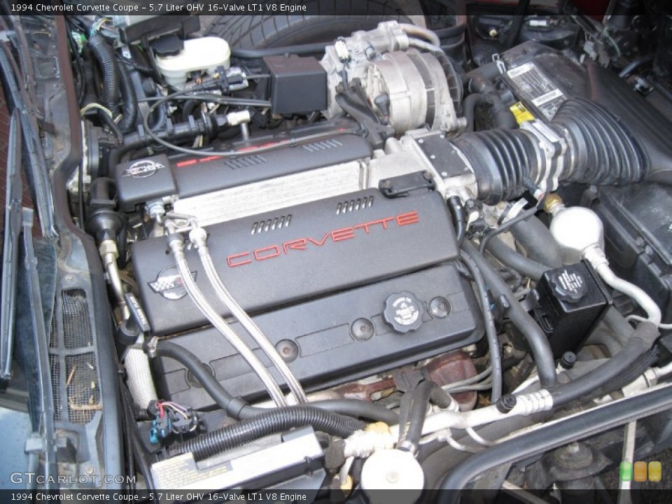 5.7 Liter OHV 16-Valve LT1 V8 Engine for the 1994 Chevrolet Corvette #56664435