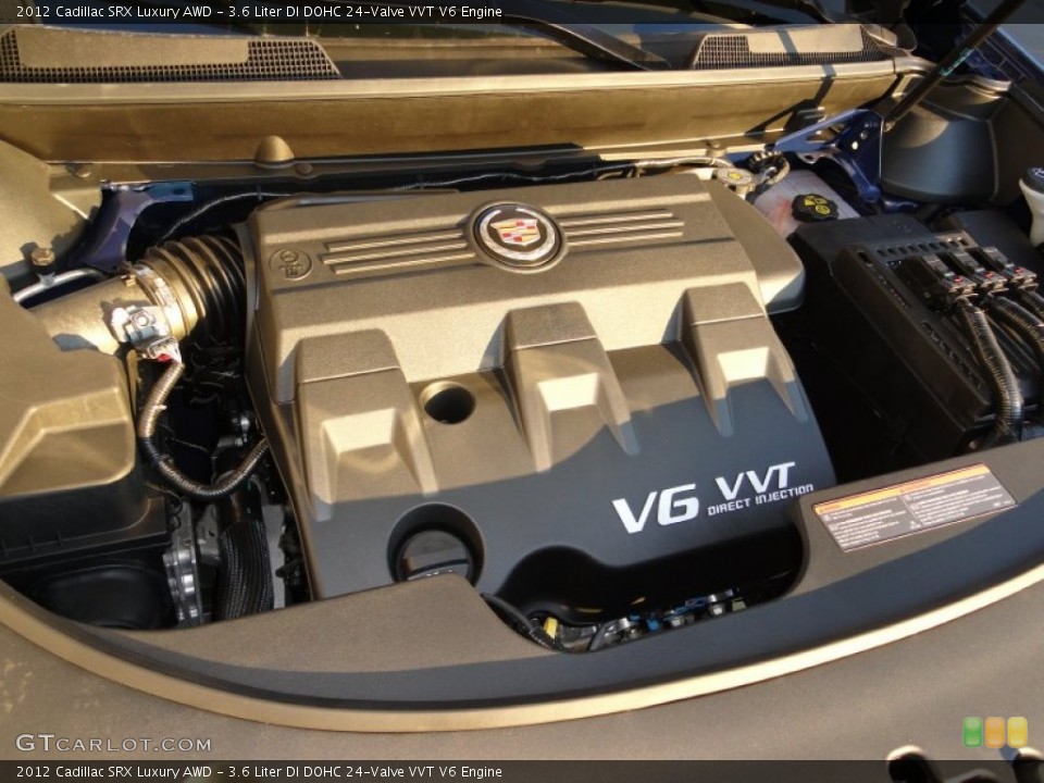 3.6 Liter DI DOHC 24-Valve VVT V6 Engine for the 2012 Cadillac SRX #56664774