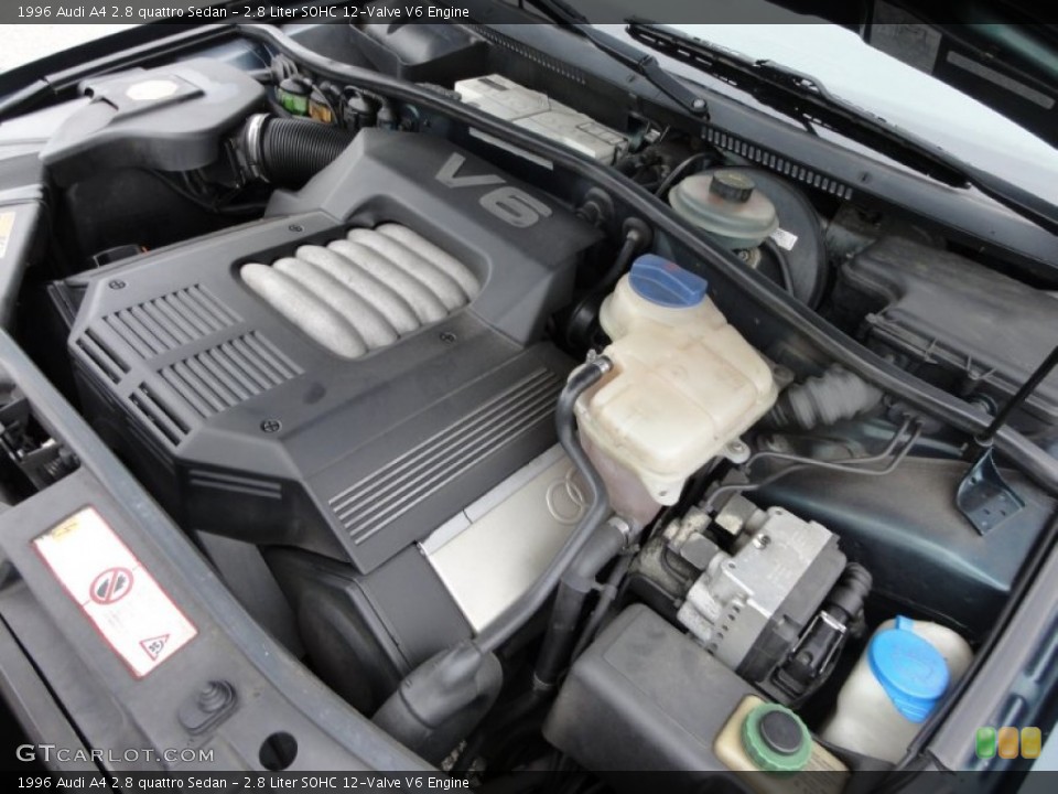 2.8 Liter SOHC 12-Valve V6 Engine for the 1996 Audi A4 #56686457