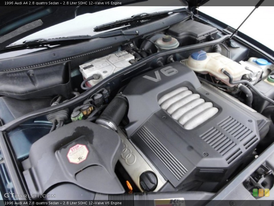 2.8 Liter SOHC 12-Valve V6 Engine for the 1996 Audi A4 #56686466