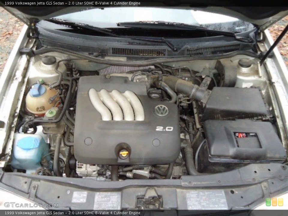 2.0 Liter SOHC 8-Valve 4 Cylinder Engine for the 1999 Volkswagen Jetta #56687423