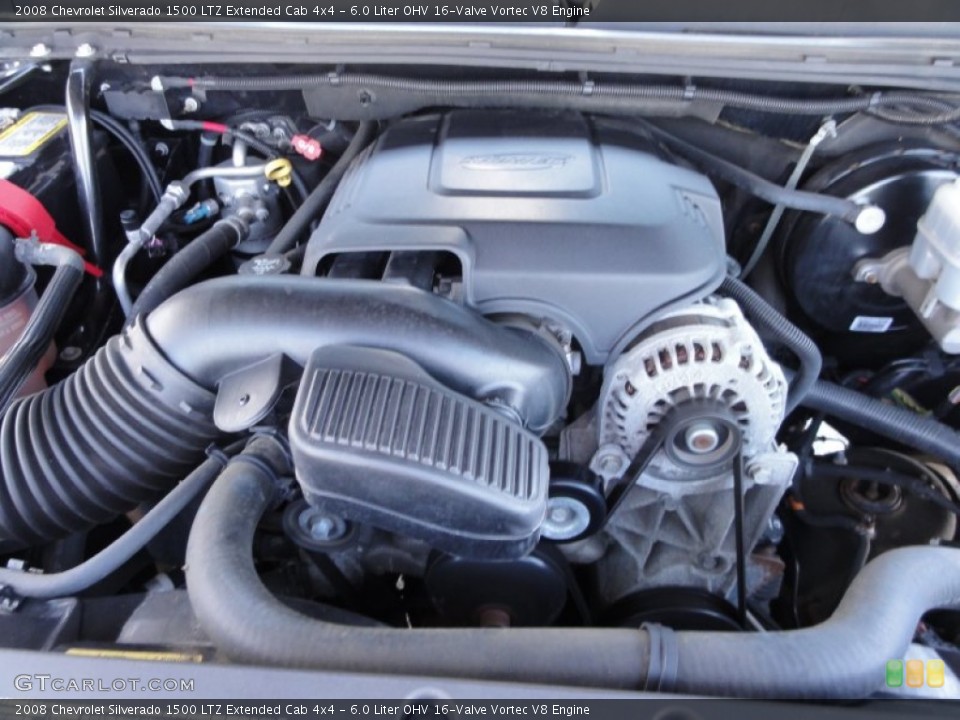 6.0 Liter OHV 16-Valve Vortec V8 Engine for the 2008 Chevrolet Silverado 1500 #56688212