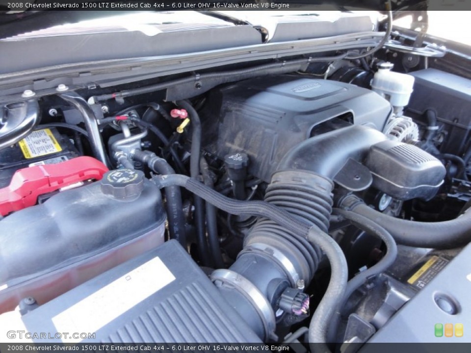 6.0 Liter OHV 16-Valve Vortec V8 Engine for the 2008 Chevrolet Silverado 1500 #56688236