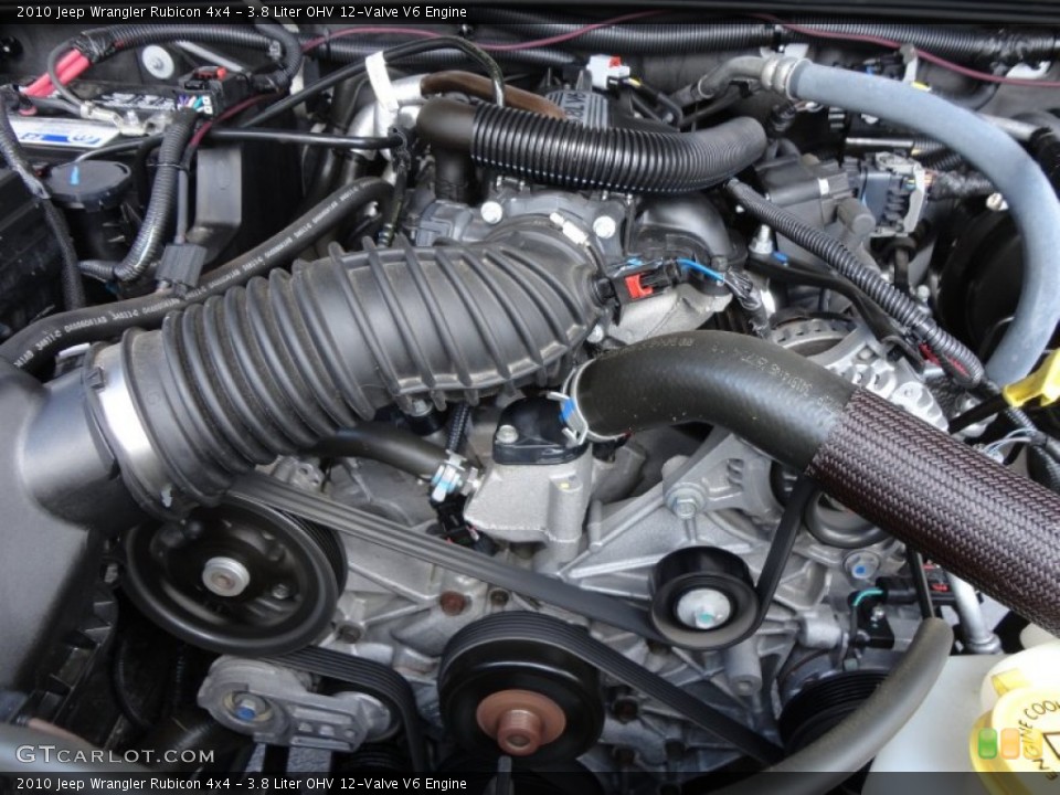 3.8 Liter OHV 12-Valve V6 Engine for the 2010 Jeep Wrangler #56688974
