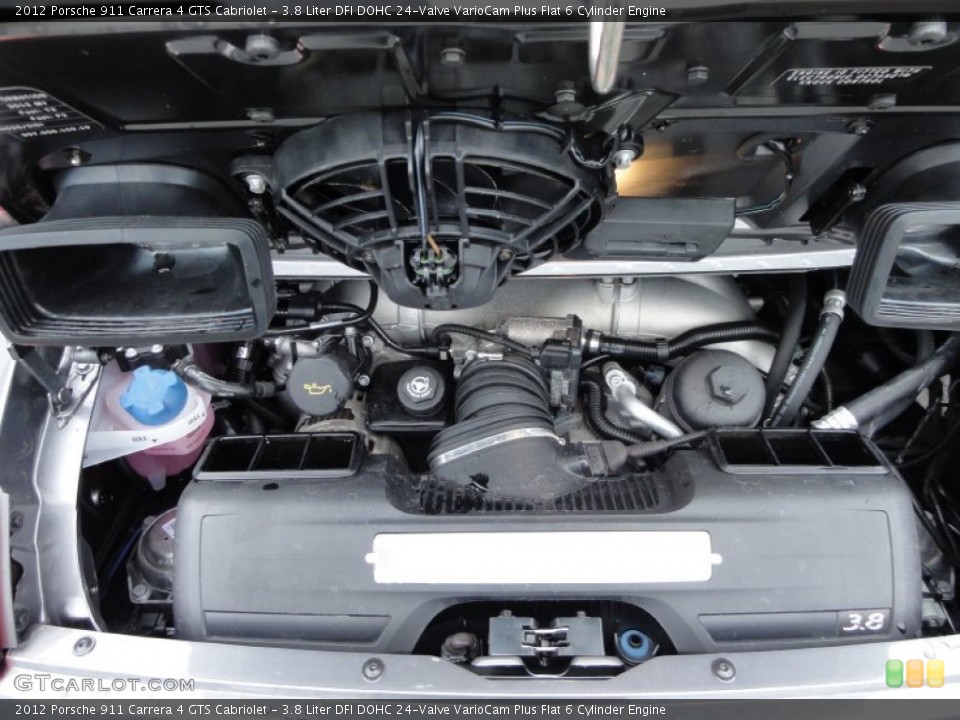 3.8 Liter DFI DOHC 24-Valve VarioCam Plus Flat 6 Cylinder Engine for the 2012 Porsche 911 #56690219