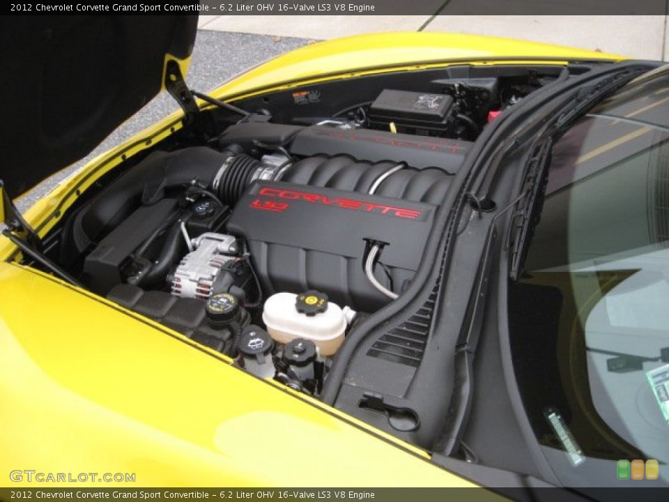 6.2 Liter OHV 16-Valve LS3 V8 Engine for the 2012 Chevrolet Corvette #56695076