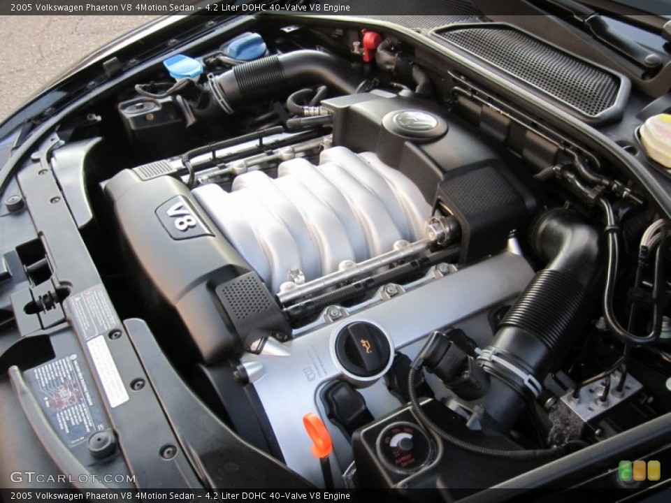 4.2 Liter DOHC 40-Valve V8 Engine for the 2005 Volkswagen Phaeton #56695843