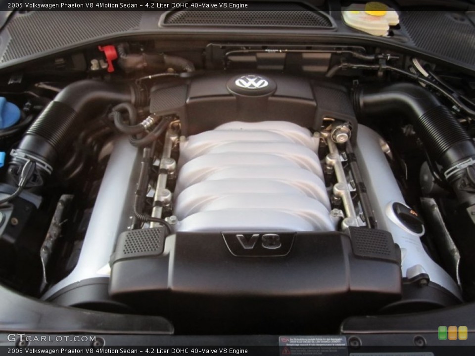 4.2 Liter DOHC 40-Valve V8 Engine for the 2005 Volkswagen Phaeton #56695846