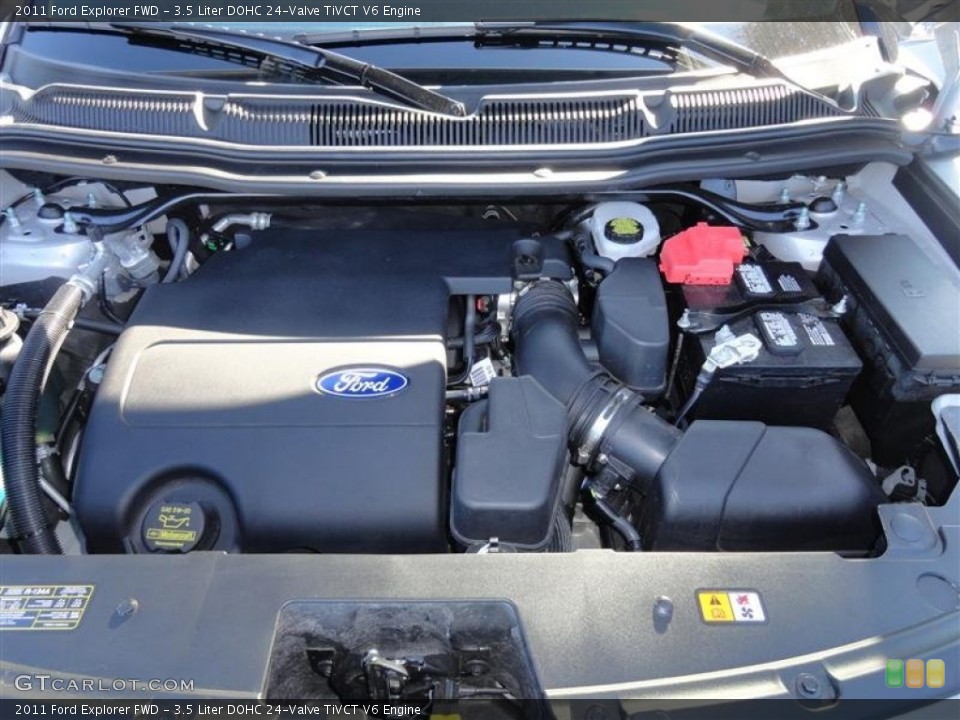 3.5 Liter DOHC 24-Valve TiVCT V6 Engine for the 2011 Ford Explorer #56709869