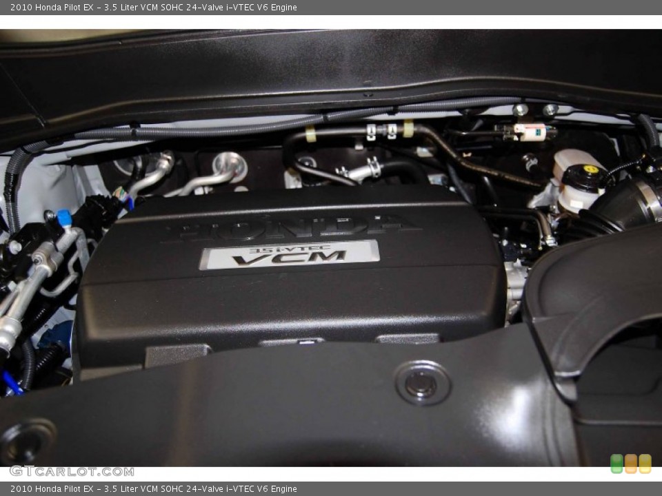 3.5 Liter VCM SOHC 24-Valve i-VTEC V6 2010 Honda Pilot Engine