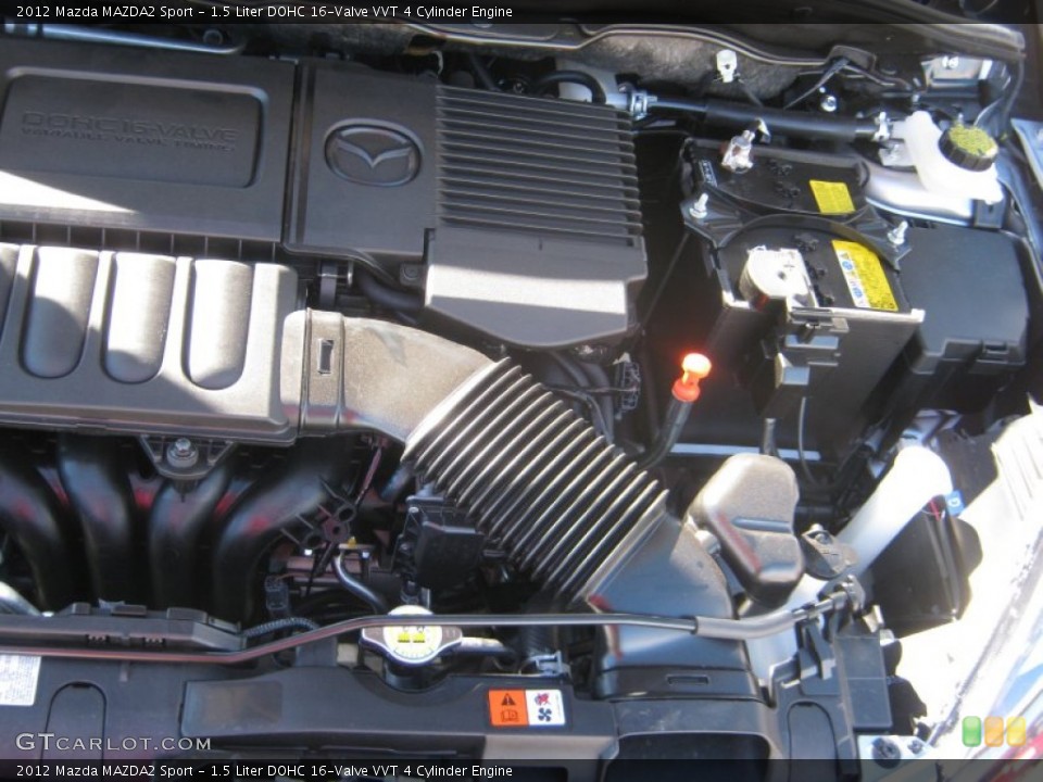 1.5 Liter DOHC 16-Valve VVT 4 Cylinder Engine for the 2012 Mazda MAZDA2 #56712353