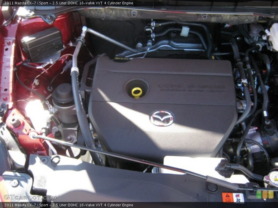 2.5 Liter DOHC 16-Valve VVT 4 Cylinder Engine for the 2011 Mazda CX-7 #56712788