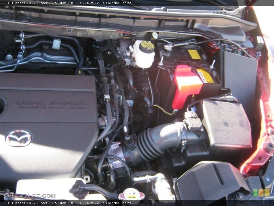 2.5 Liter DOHC 16-Valve VVT 4 Cylinder Engine for the 2011 Mazda CX-7 #56712797