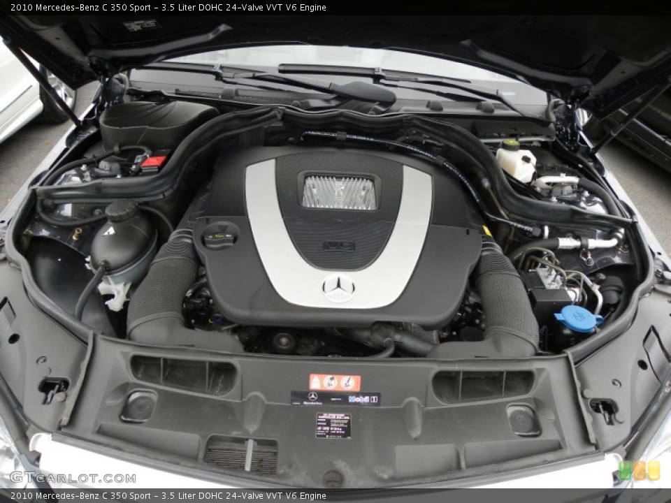 3.5 Liter DOHC 24-Valve VVT V6 Engine for the 2010 Mercedes-Benz C #56713223