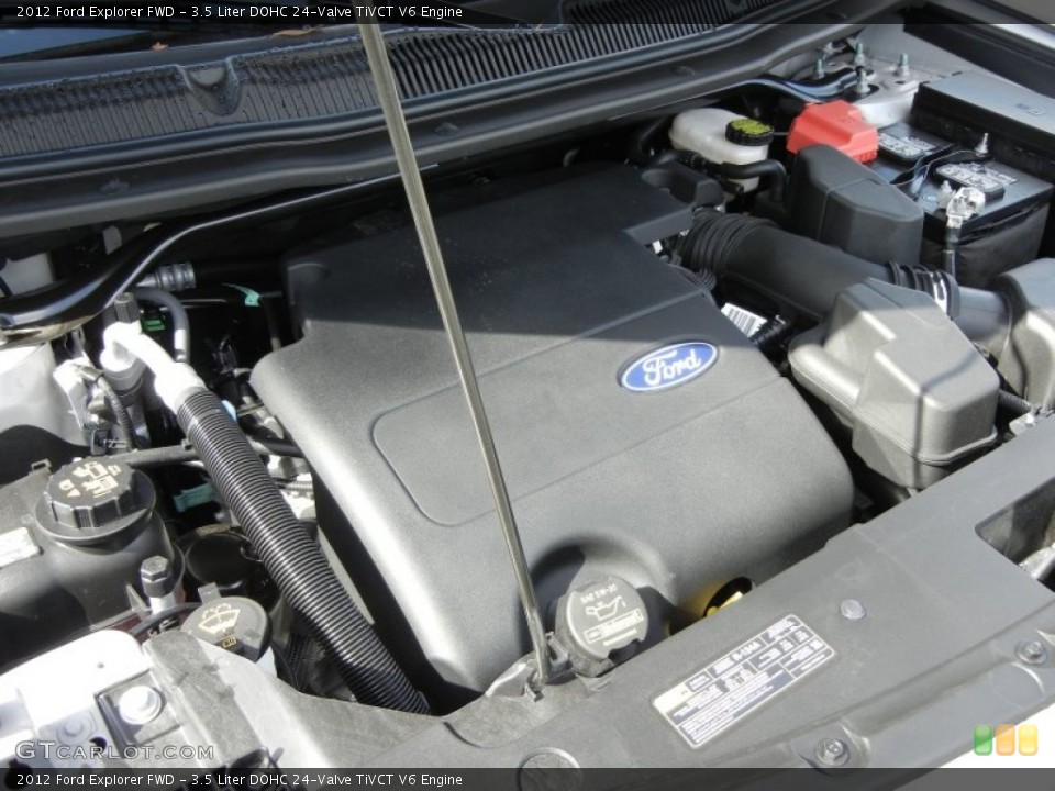 3.5 Liter DOHC 24-Valve TiVCT V6 Engine for the 2012 Ford Explorer #56714073